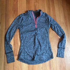 Grey 1/4 Zip Pullover
